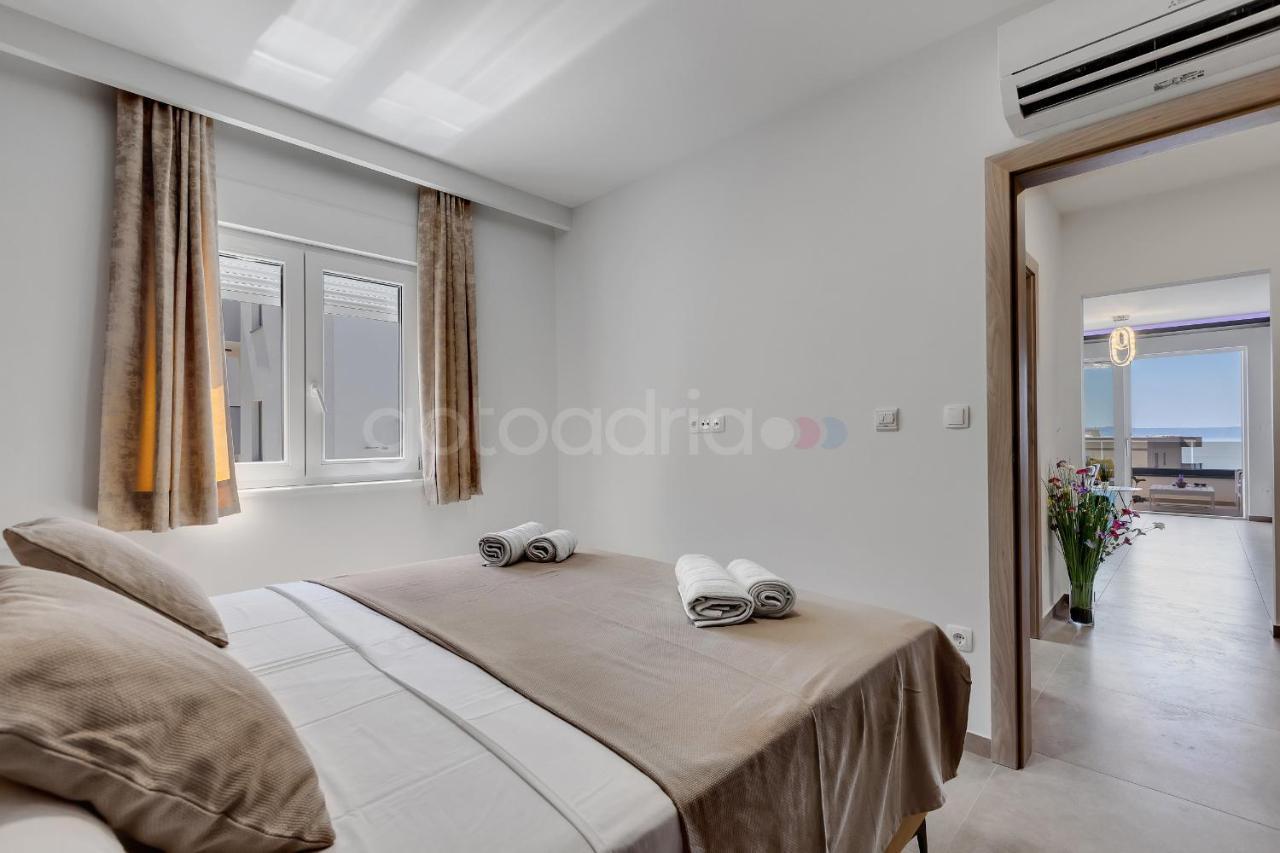 Luxury SeaView Apt Luki - FREE Parking Makarska Zewnętrze zdjęcie