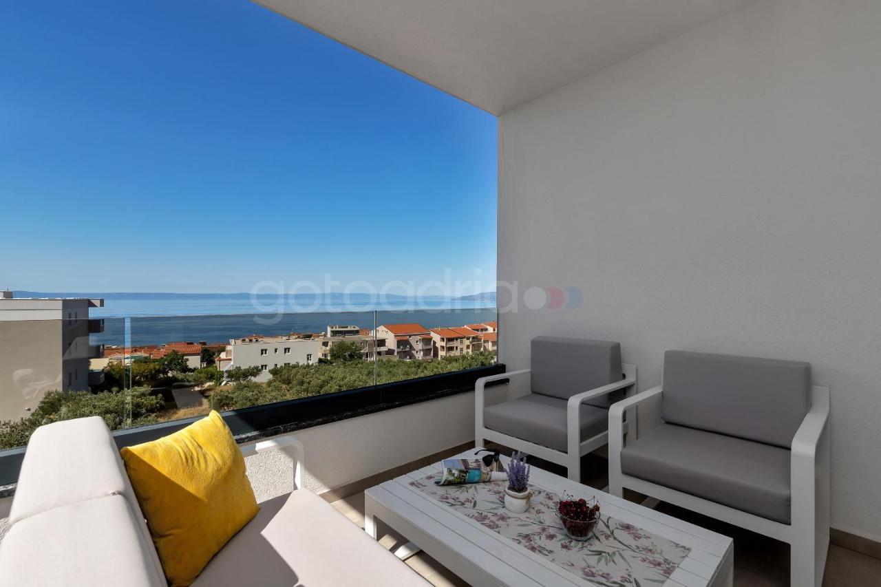 Luxury SeaView Apt Luki - FREE Parking Makarska Zewnętrze zdjęcie